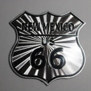 Route 66 Shield Highway Sign Shiny Magnet - New Mexico